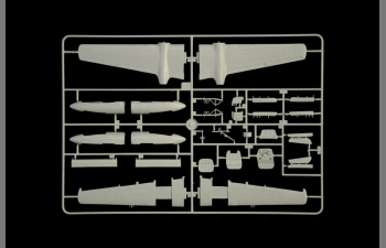 Сборная модель McDONNEL DOUGLAS A-26b Invader Military Airplane 1944