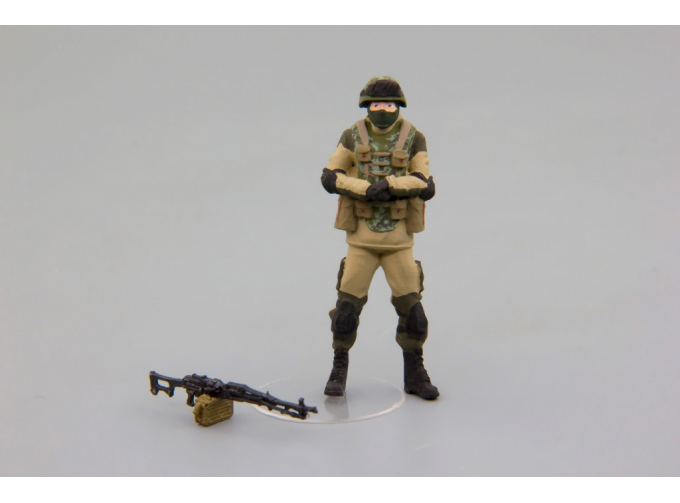 Фигурка "Вежливый человек c пулеметом", костюм "горка"
