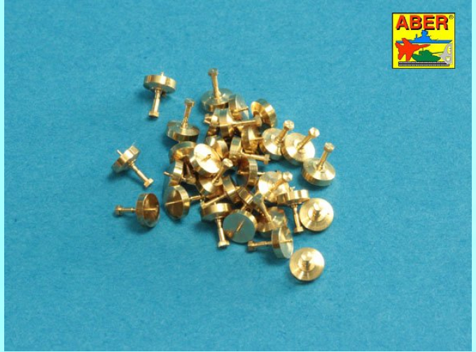 Turned imitation of Hexagonal bolts 0,85 x 1,30 mm x 30 pcs