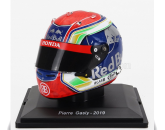 HELMET F1 Casco - Red Bull Rb15 Team Aston Martin N10 Season (2019) Pierre Gasly, Red Blue White