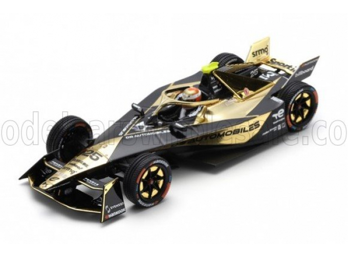 DS AUTOMOBILES Formula-e E-tense Fe23 Team Ds Penske №25 Season (2023-2024) Jean Eric Vergne, Black Gold