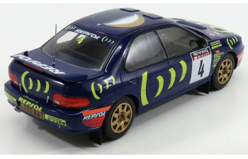 SUBARU Impreza 555 Colin McRae №4, синий с желтым