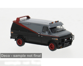 GMC Vandura (1983). black/red