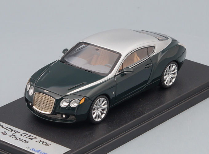 BENTLEY GTZ (2008), metallic green / silver