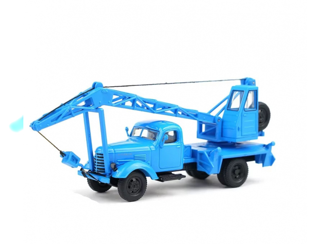 FAW Jiefang CA10 Truck Crane, blue