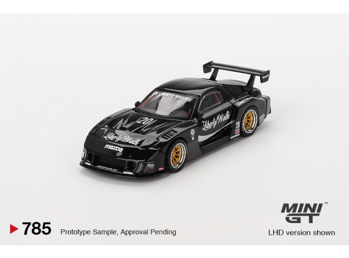 MAZDA RX-7 "LB-Super Silhouette" , black