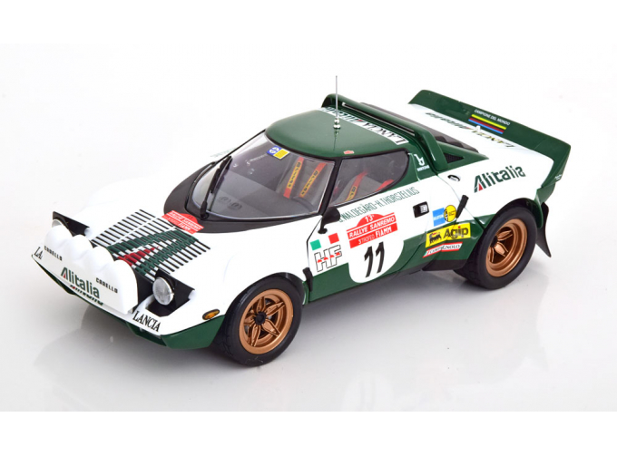 LANCIA Stratos HF Winner Rally San Remo, Waldegard/Thorszelius (1975), Alitalia