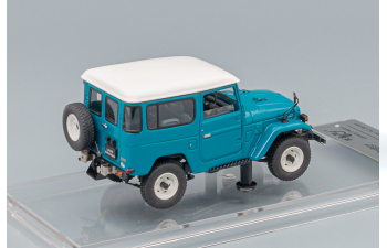 TOYOTA Land Cruiser 40 Series, rustic green / white roof