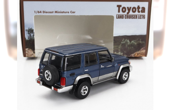 TOYOTA Land Cruiser Lc76 (2014), Blue Silver