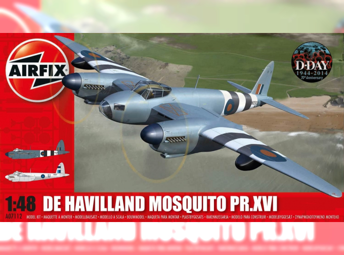 Сборная модель Британский фото-разведчик De Havilland Mosquito PRXVI