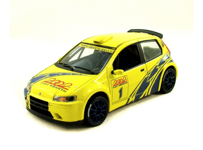 FIAT ABARTH Punto Super 1600 Rally (2002), yellow