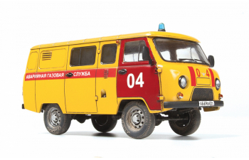 Сборная модель УАЗ 3909 Аварийно-газовая служба