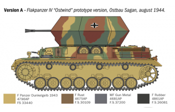 Сборная модель FLAKPANZER IV OSTWIND