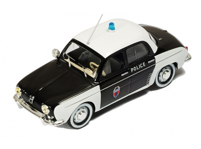 RENAULT Dauphine Police de Paris 1962