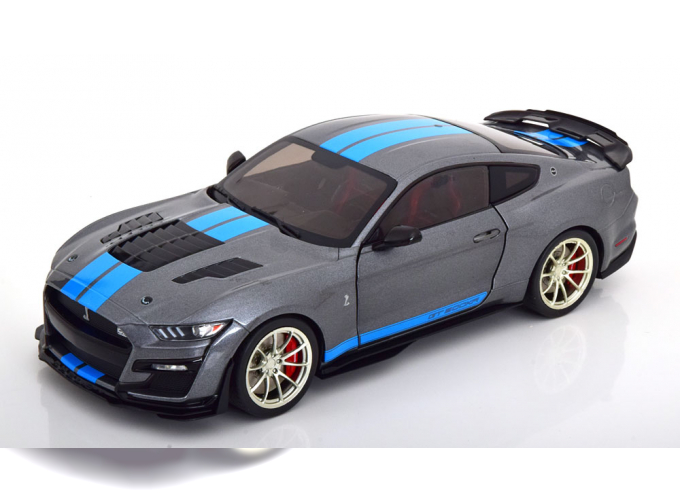 FORD Shelby Mustang GT500 KR (2022), grey metallic blue