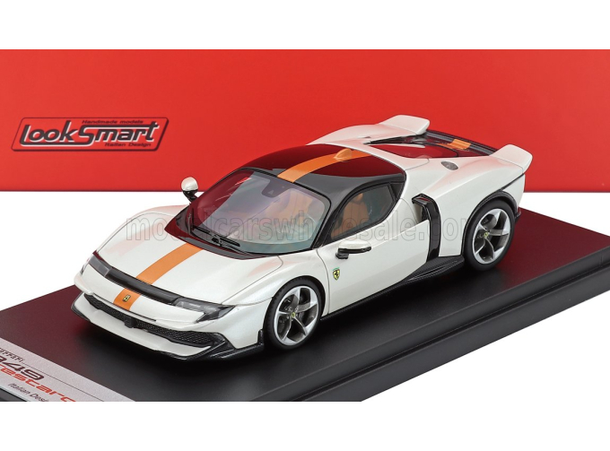 FERRARI 849 Testarossa (2025), Bianco Italia - White Yellow Ambra