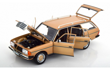 MERCEDES-BENZ E-class 200te Sw Station Wagon T-model (s123) (1982), Gold Met