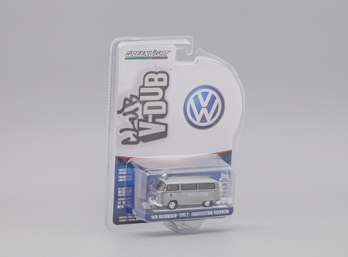 (Greenlight!) VOLKSWAGEN T2 Bus "Einsatzleitung Feuerwehr Oberursel" (пожарный) 1978