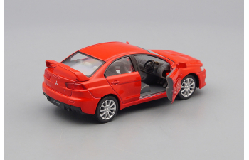 MITSUBISHI Lancer Evolution X (2008), red