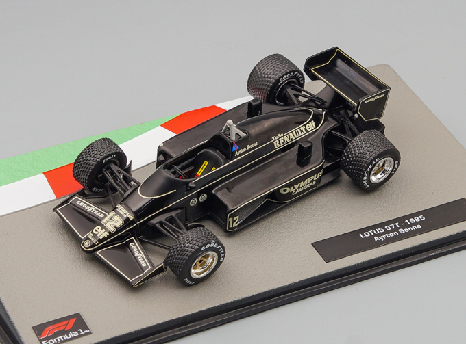 LOTUS 97T, Senna (1985), black