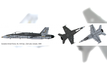 Сборная модель F/A-18 C/D WILD WEASEL (подарочный набор)