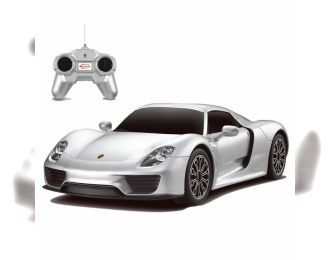 PORSCHE 918 Spyder на радиоуправлении, silver