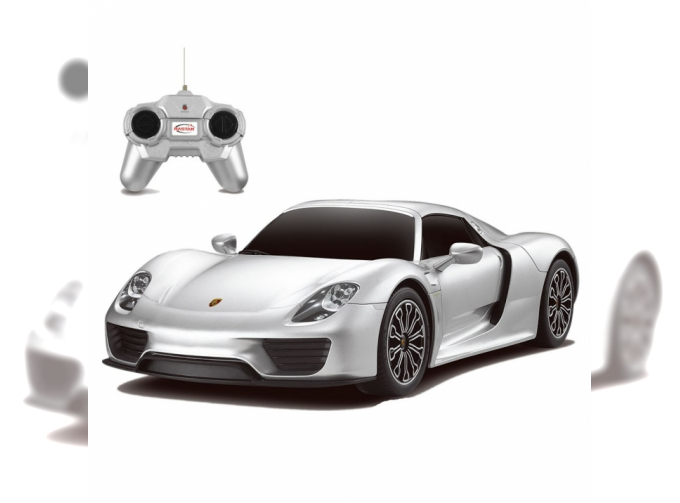 PORSCHE 918 Spyder на радиоуправлении, silver