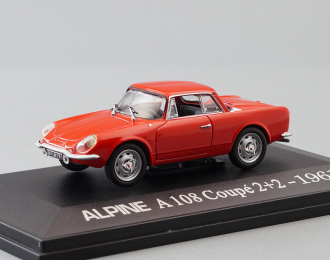 RENAULT Alpine A108 Coupe 2+2 (1961), red