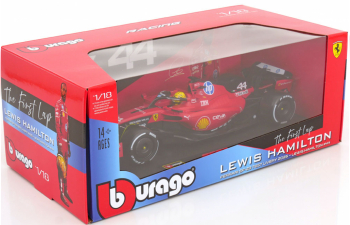 FERRARI F1 Sf-23 Team Scuderia Ferrari Hp №44 Fiorano (2025) Lewis Hamilton - With Pilot, Red Black