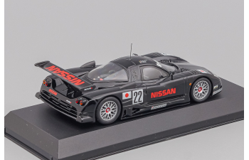 NISSAN R390GT1 No 22 24h Le Mans, Pre-Qualifications (1997), black