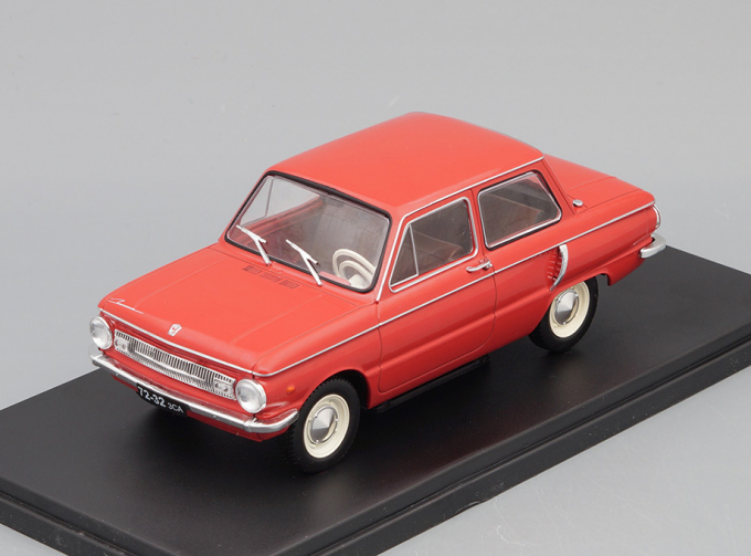 ЗАЗ-966 "Запорожец", Легендарные Советские Автомобили 11, красный