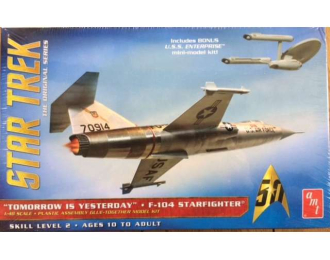 Сборная модель Star Trek F-104 Starfighter.