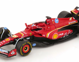 FERRARI F1 Sf-24 Team Scuderia Ferrari №16 Winner Monaco Gp (2024) Charles Leclerc, Red Black