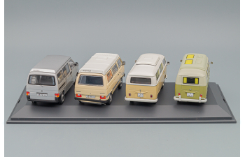 VOLKSWAGEN Camping Bus Set with T1 T2 T3 and T4