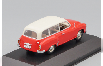 WARTBURG 311-1 KOMBI, red/white