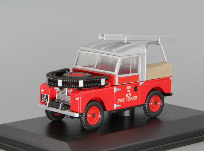 LAND ROVER 88 Fire Appliance British Rail Pick-up (1955), red