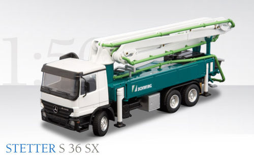 Schwing S36SX Betonpumpe Stetter 3achs, 1:50