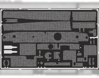 Фототравление для Zimmerit Tiger I Mid. Production