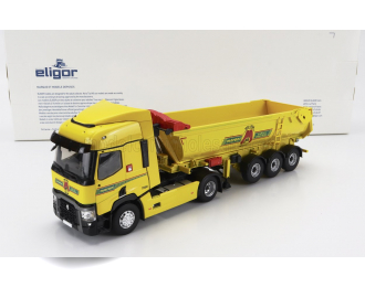RENAULT T460 Truck Cassone Ribaltabile Moroni Transports (2021), Yellow