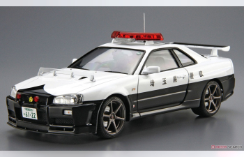 Сборная модель Nissan Skyline BNR34 GT-R Patrol Car 99