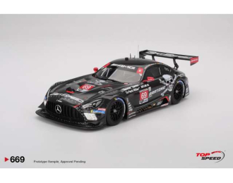 Mercedes Benz AMG GT3 EVO #69 Getspeed Daytona 24 hrs, black/red 2025