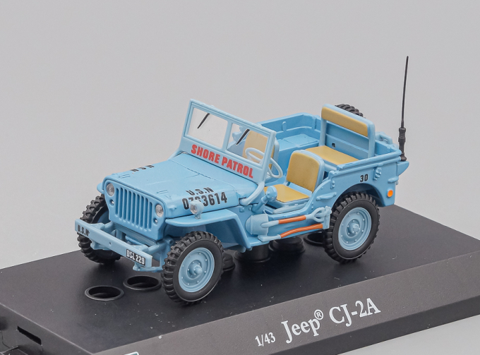 JEEP Willys CJ-2A, blue