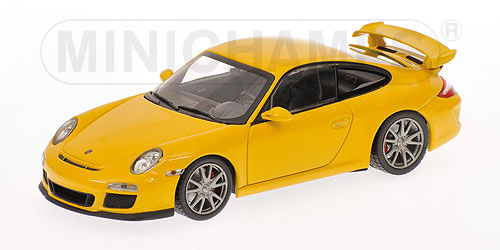 PORSCHE 911 GT3 (997 II) 2009, L.e. 1008 pcs., yellow