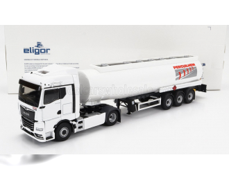 MAN Tgx 18.580 Tanker Truck Perguilehem Transports (2021), White