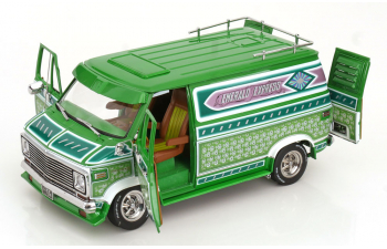 CHEVROLET G-Serie Van Emerald Express (1974), green white