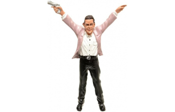 FIGURES Ladro - Robber Iv, Black White Pink