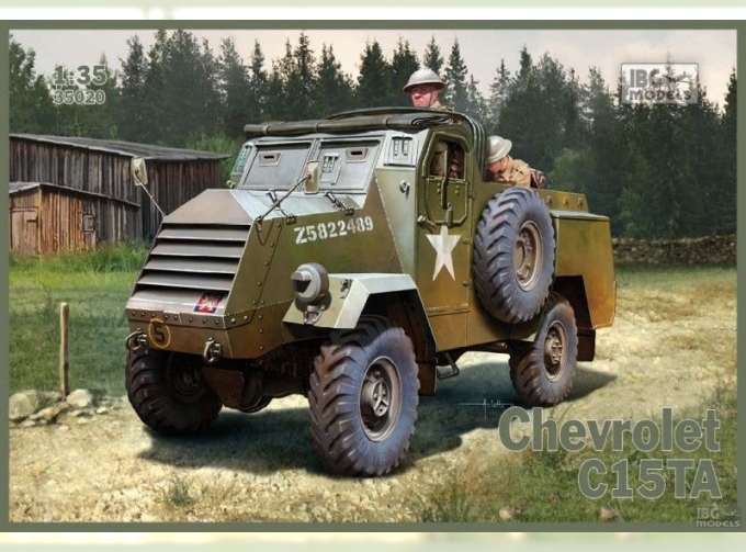 Сборная модель Канадский бронетранспортер Chevrolet C15TA