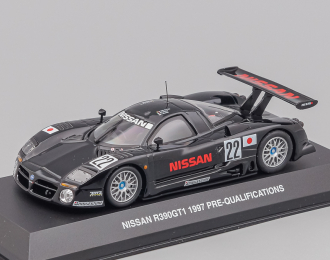 NISSAN R390GT1 No 22 24h Le Mans, Pre-Qualifications (1997), black