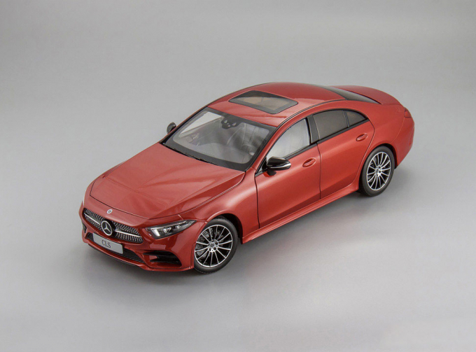 Mercedes-Benz CLS Coupe (C257) 2018 (red)