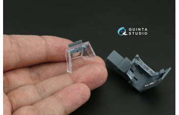 3D Декаль интерьера кабины Ка-50 (серо-голубые панели) (HobbyBoss/ARK) (с 3D-печатными деталями)